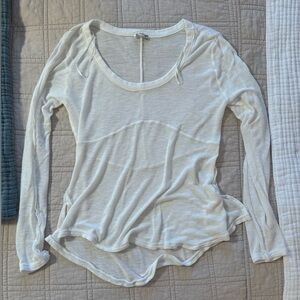 Free People white top NWOT